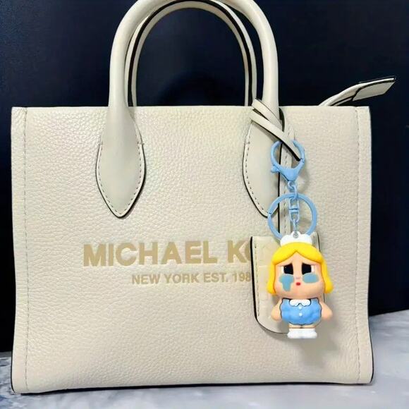 POPMART Crybaby Crying Again Figures Keychain - Yellow - Picture 2 of 4